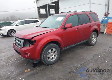 2012 Ford Escape Limited z USA, uszkodzony, nr VIN 1FMCU9EG6CKB64398